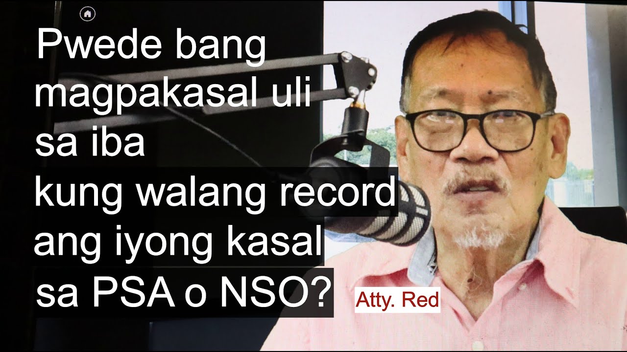 Pwede bang mag-asawa uli sa iba kung sa CENOMAR nakalagay na walang record ang iyong kasal sa PSA?