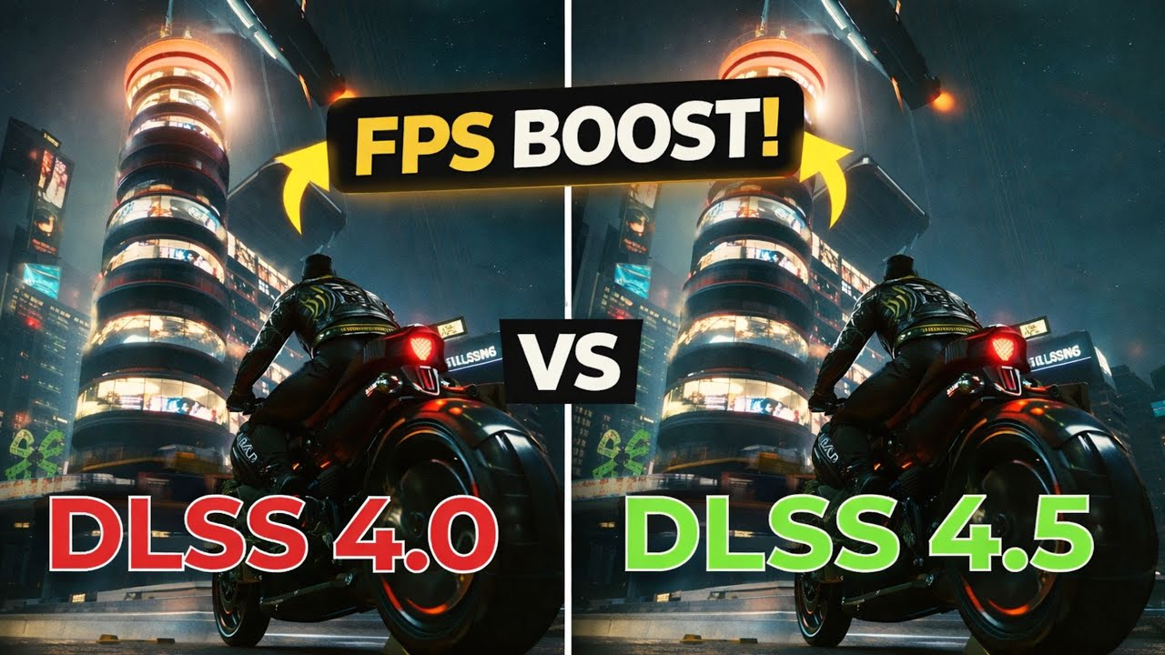 DLSS 4.5 Is Faster Than 4.0? Shocking Quality vs Performance Test!