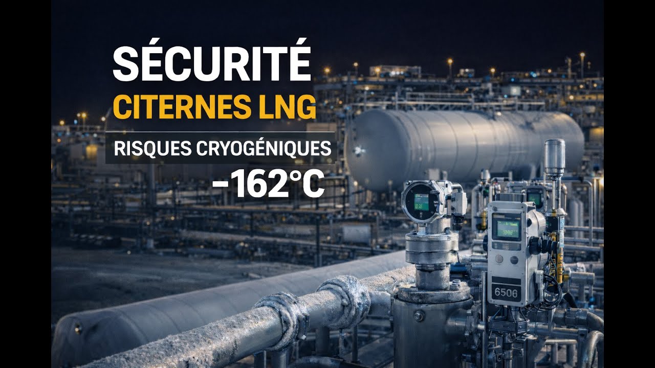 LNG : pourquoi le cryogénique change le risque (cuves & tuyauteries)