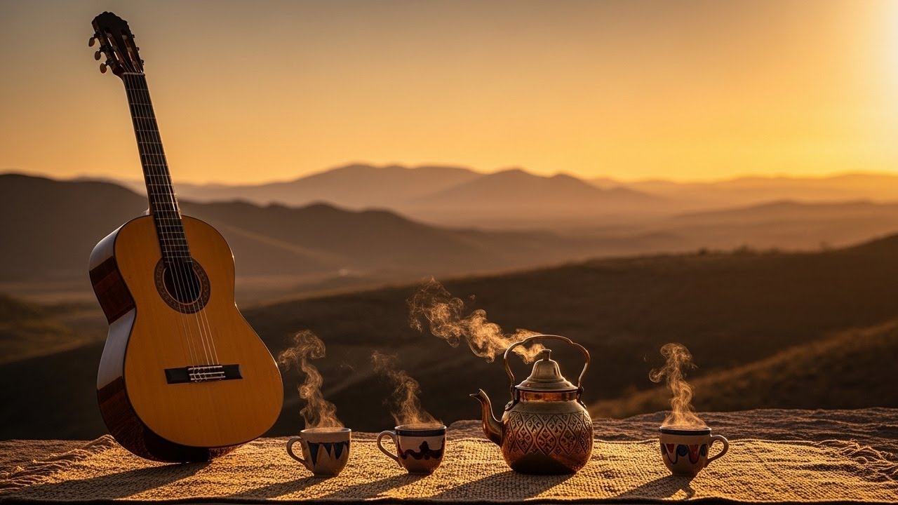 Spanish Guitar & Oud - Relaxing Flamenco Rumba Instrumental With Soft Open Space And Ease