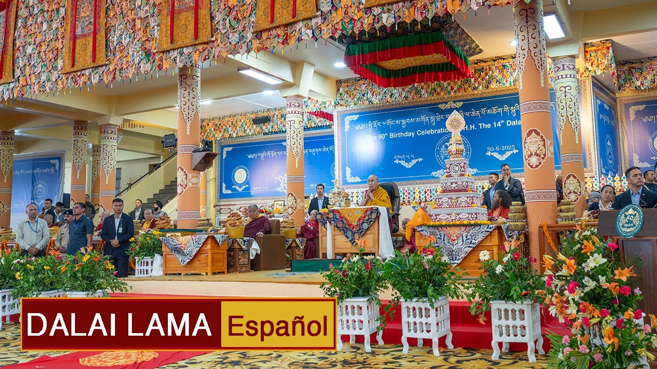 Discurso de Su Santidad el Dalái Lama en la celebración de su 90º cumpleaños (calendario tibetano)