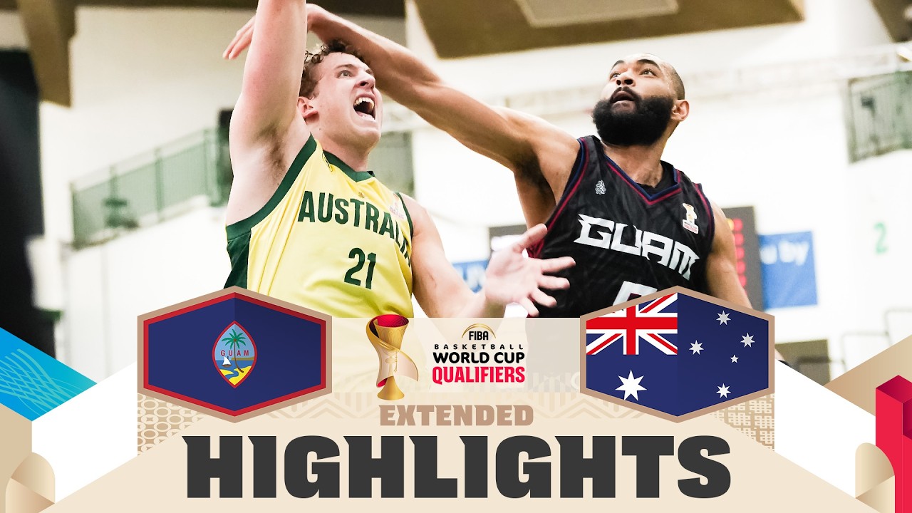 Guam 🇬🇺 v Australia 🇦🇺 | Extended Highlights | FIBA Basketball World Cup 2027 Asian Qualifiers