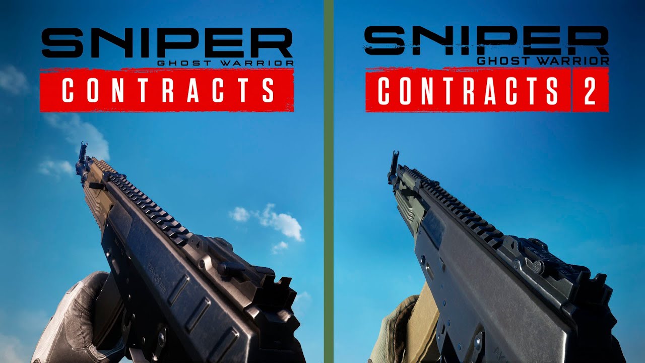 Sniper: Ghost Warrior Contracts vs Sniper: Ghost Warrior Contracts 2 - Weapons Comparison