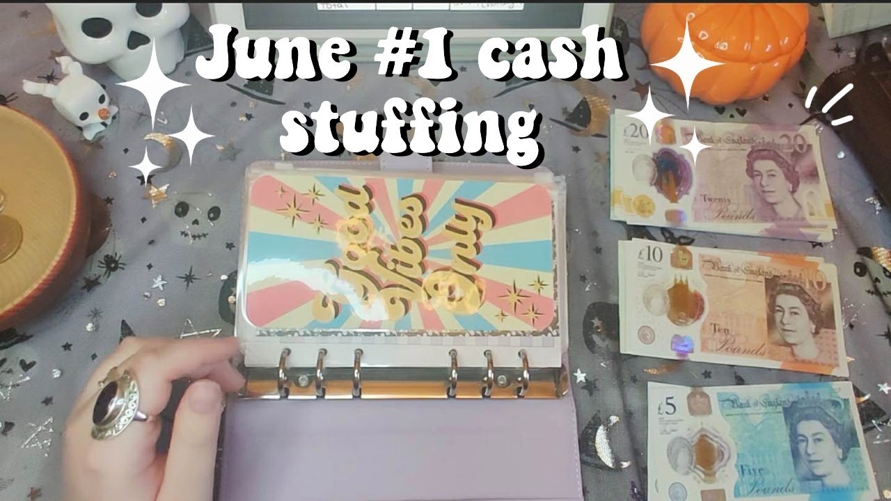 chaotic cash stuffing, 1st cash stuffing video!