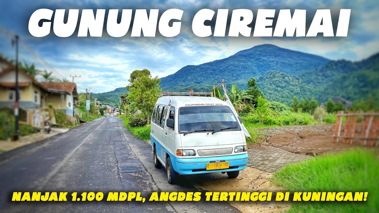 Dingin dan Indahnya Suasana Pagi di Kaki Ciremai! Naik Angkutan Pedesaan. Lihat Gunung Slamet Juga