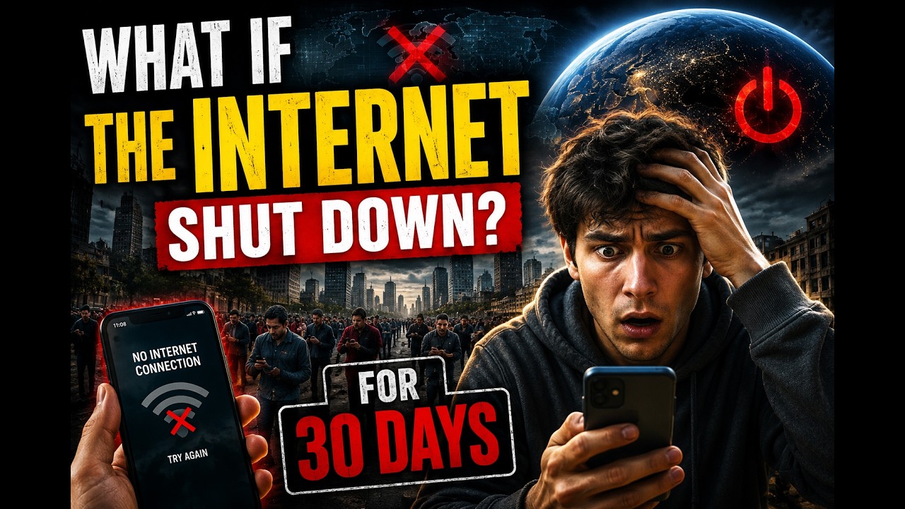 What If the Internet Shut Down for 30 Days? (The World Would Never Be the Same)