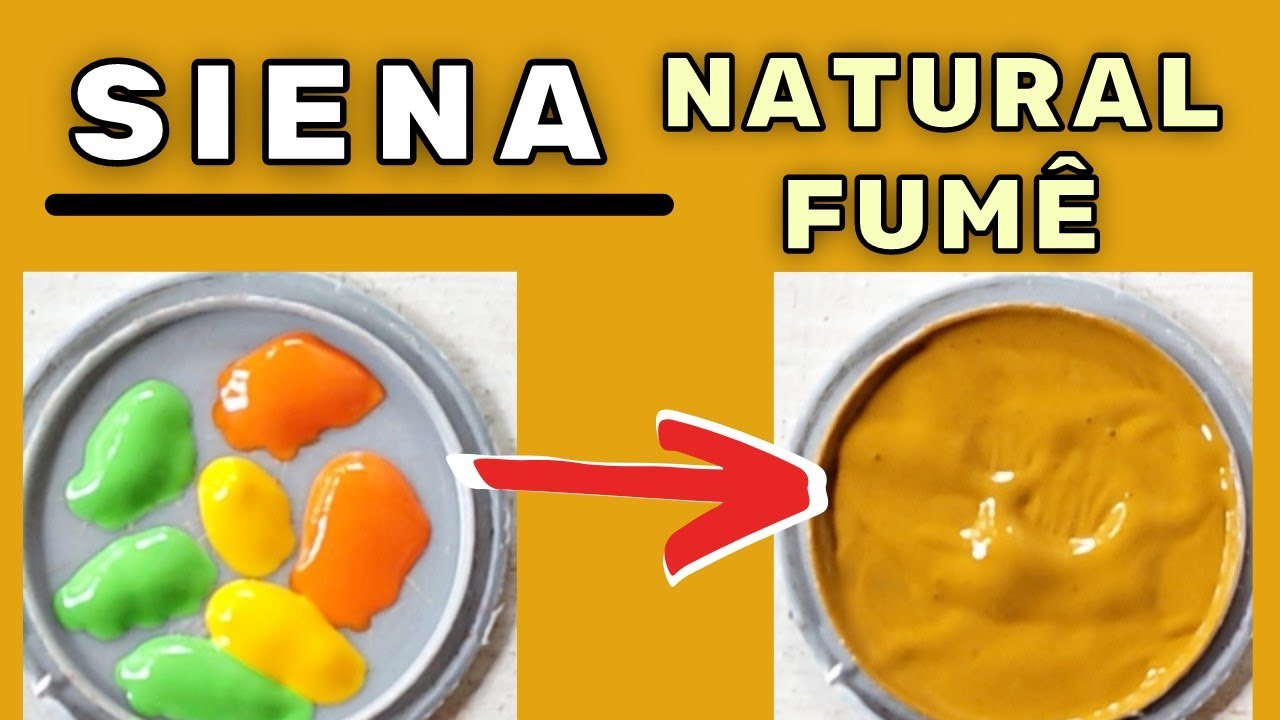 Como fazer a cor Siena Natural Fumê