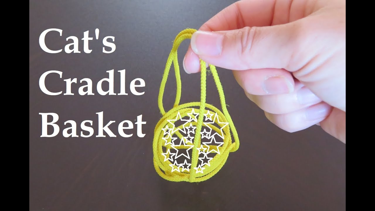 ((Medium)) Cat's Cradle Basket