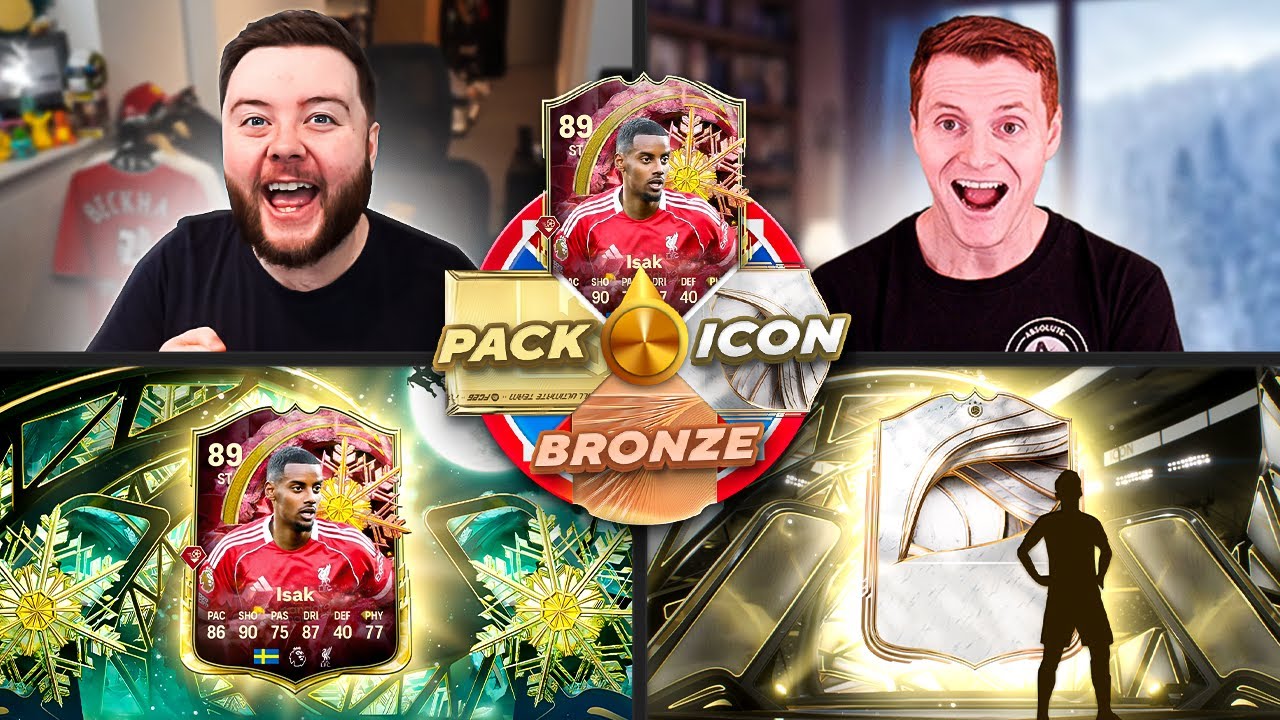 WINTER WILDCARD ALEXANDER ISAK PACK ROULETTE!