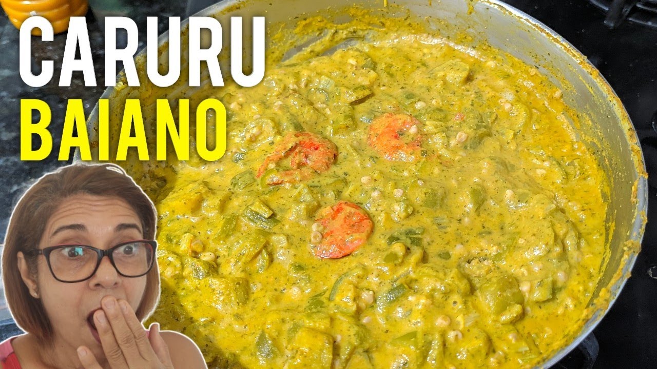 Como fazer CARURU de quiabo