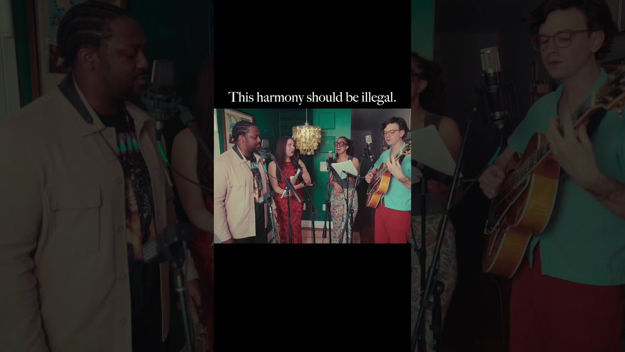 4 voices. 1 love song. No business sounding this good. #jazz #harmony #singers #singing #jazzmusic