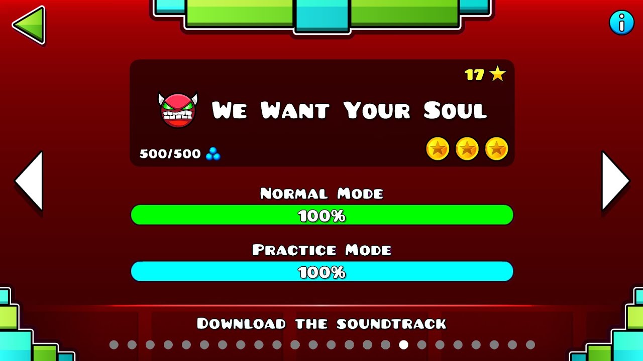 Geometry Dash Flames level 17 - 
