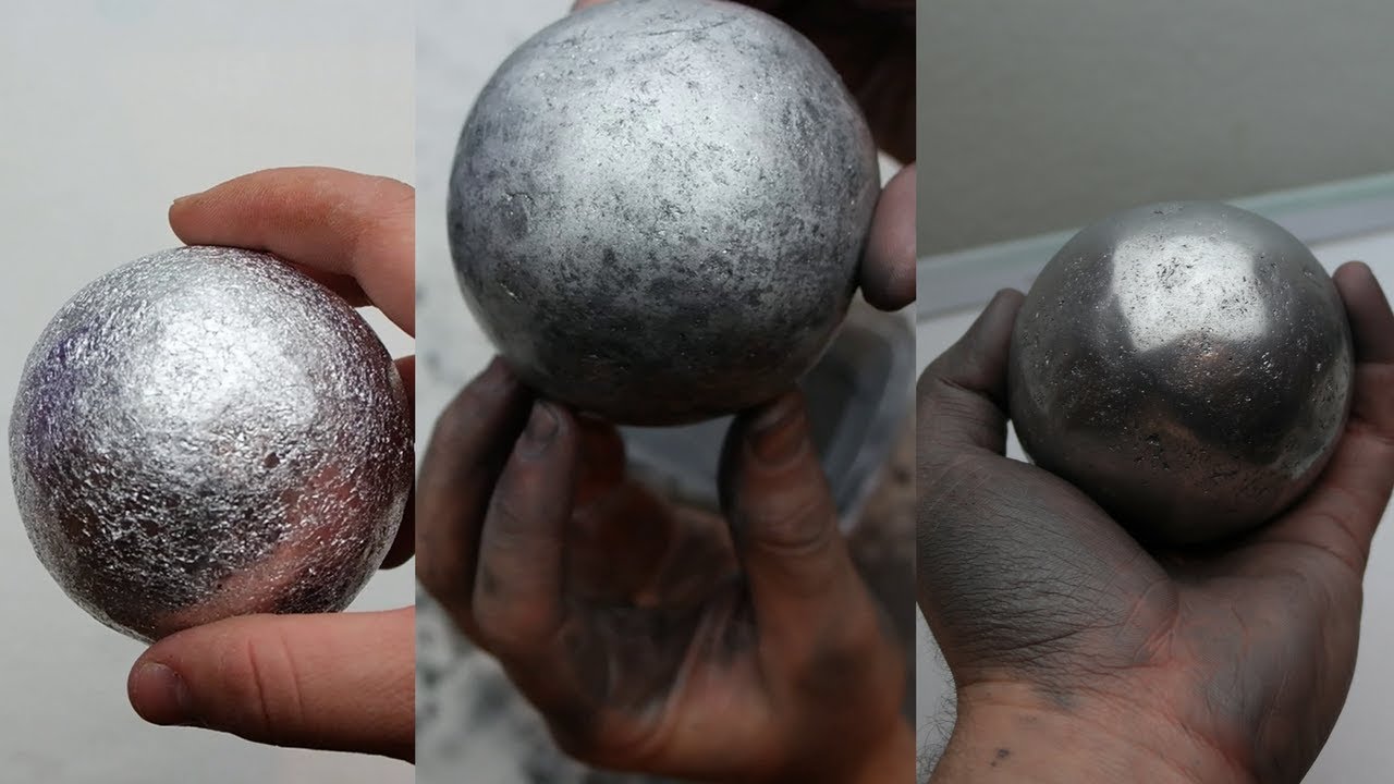 Japanese foil ball - Aluminium polished foil ball