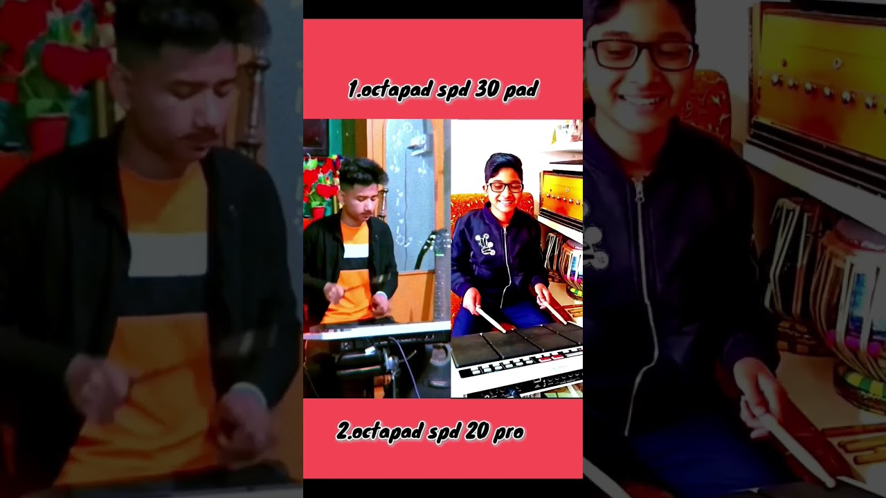 Octapad Spd30 VS Octapad Spd20 pro @xoruraj #octapad #shorts #trending
