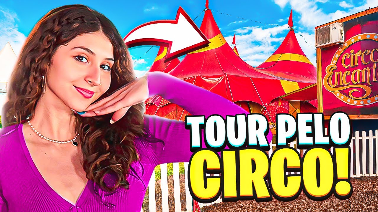 Tour completo pelo meu circo! 🎪🩷 