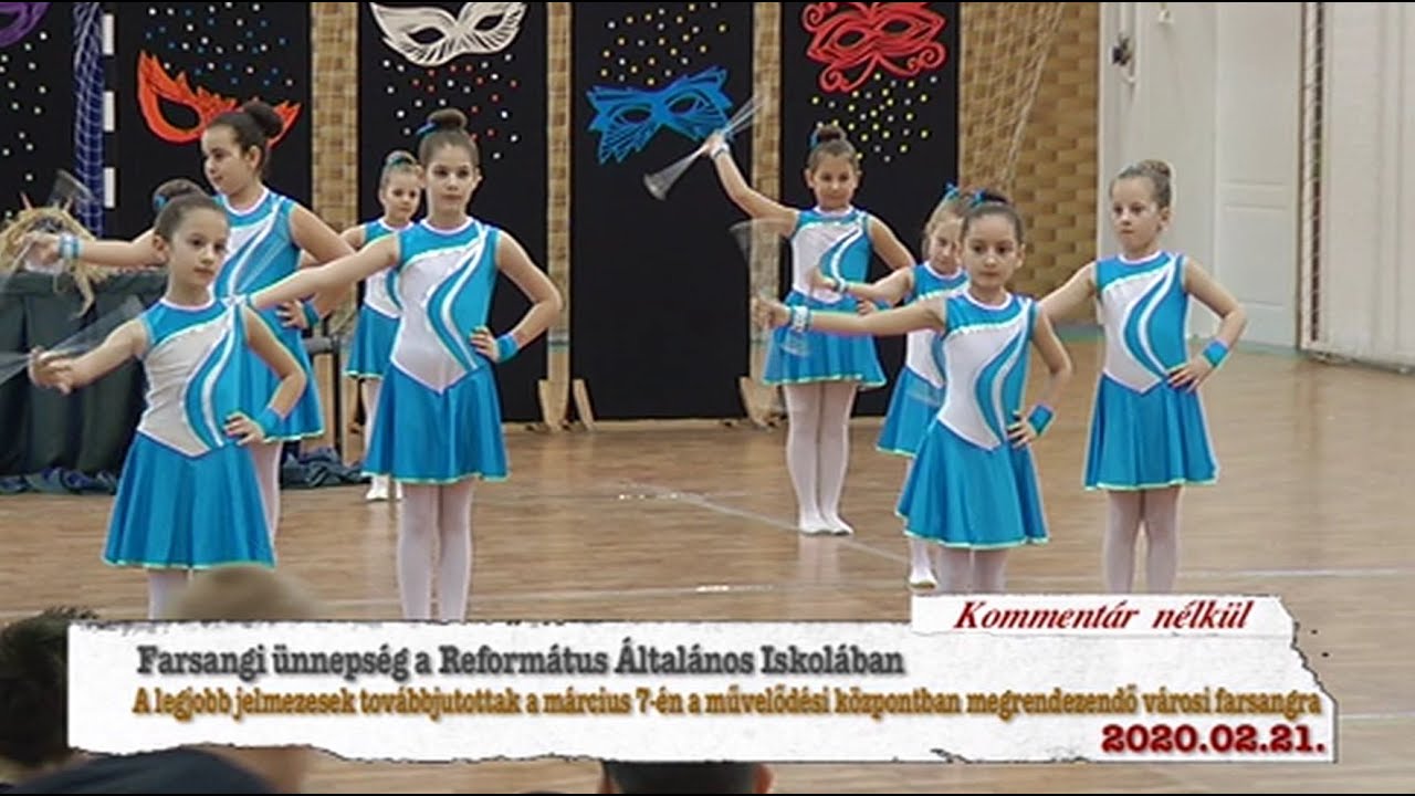 Hajdúnánási televízió: Farsangi ünnepség a Református Általános Iskolában 2020.02.21.
