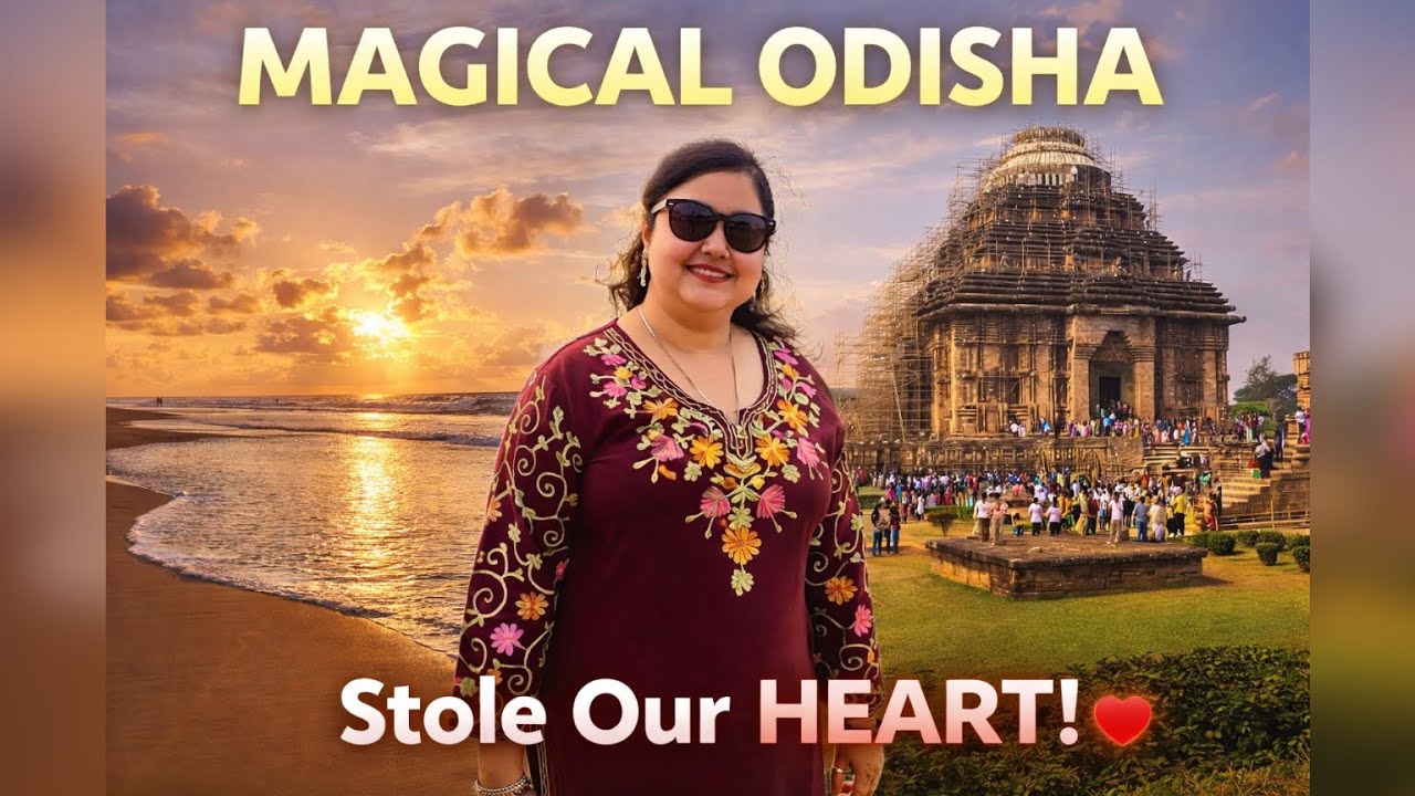 This Beach & Temple Will Steal Your Heart ❤️| Chandrabhaga & Konark Visit| Odisha & Puri Travel Vlog