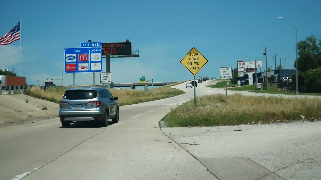 Scenic Drive: Exploring East I-30 to Rockwall and Rockwall Harbor in 4K with a Lunch Break