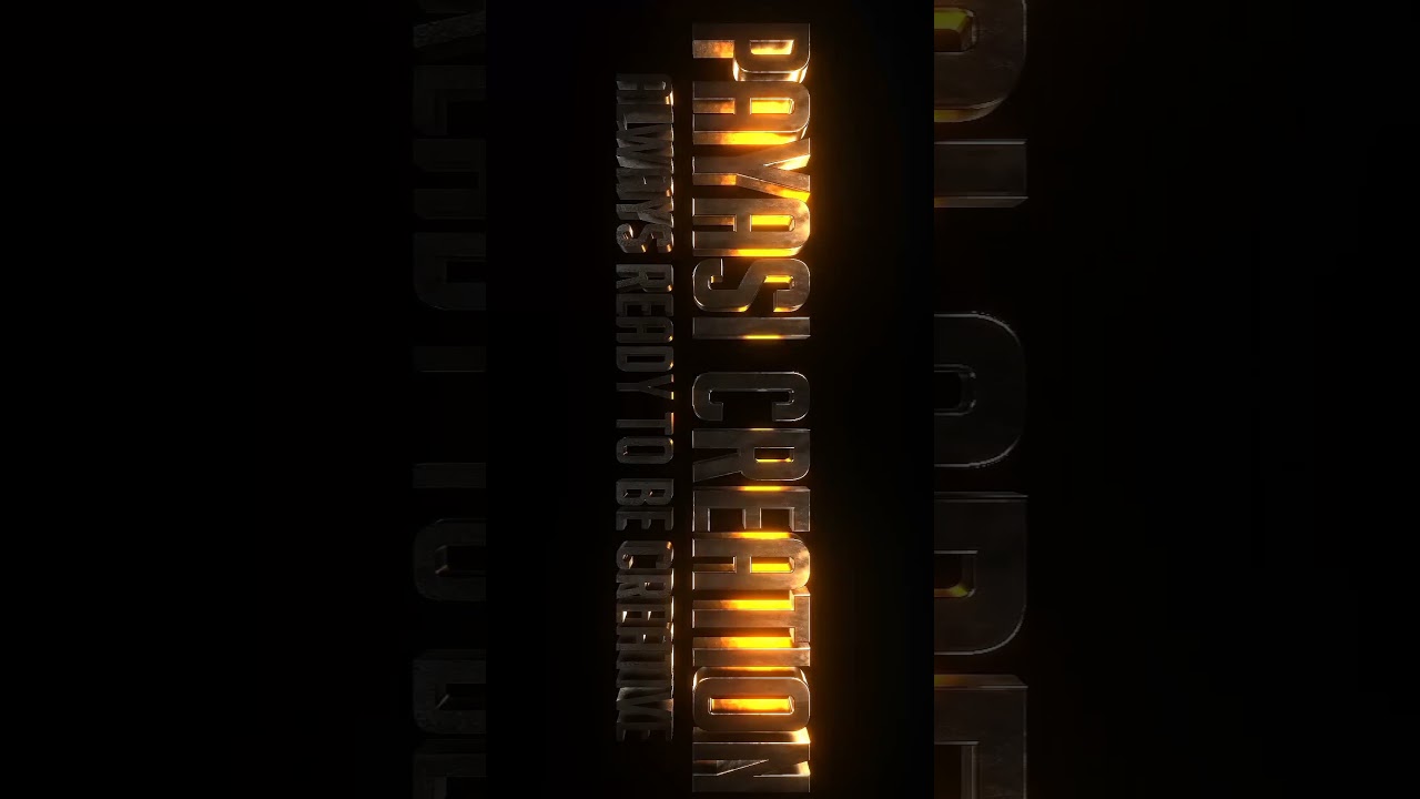 Cinematic 3D Element Intro on Android in 2024 | Tutorial Out Now | #Shorts