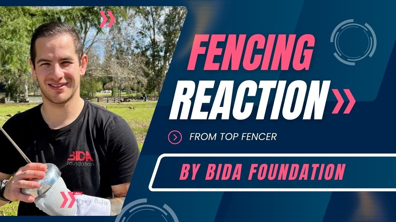 Reaction 3 Fencing Footwork With Sergey Bida by Bida Foundation (Advance)