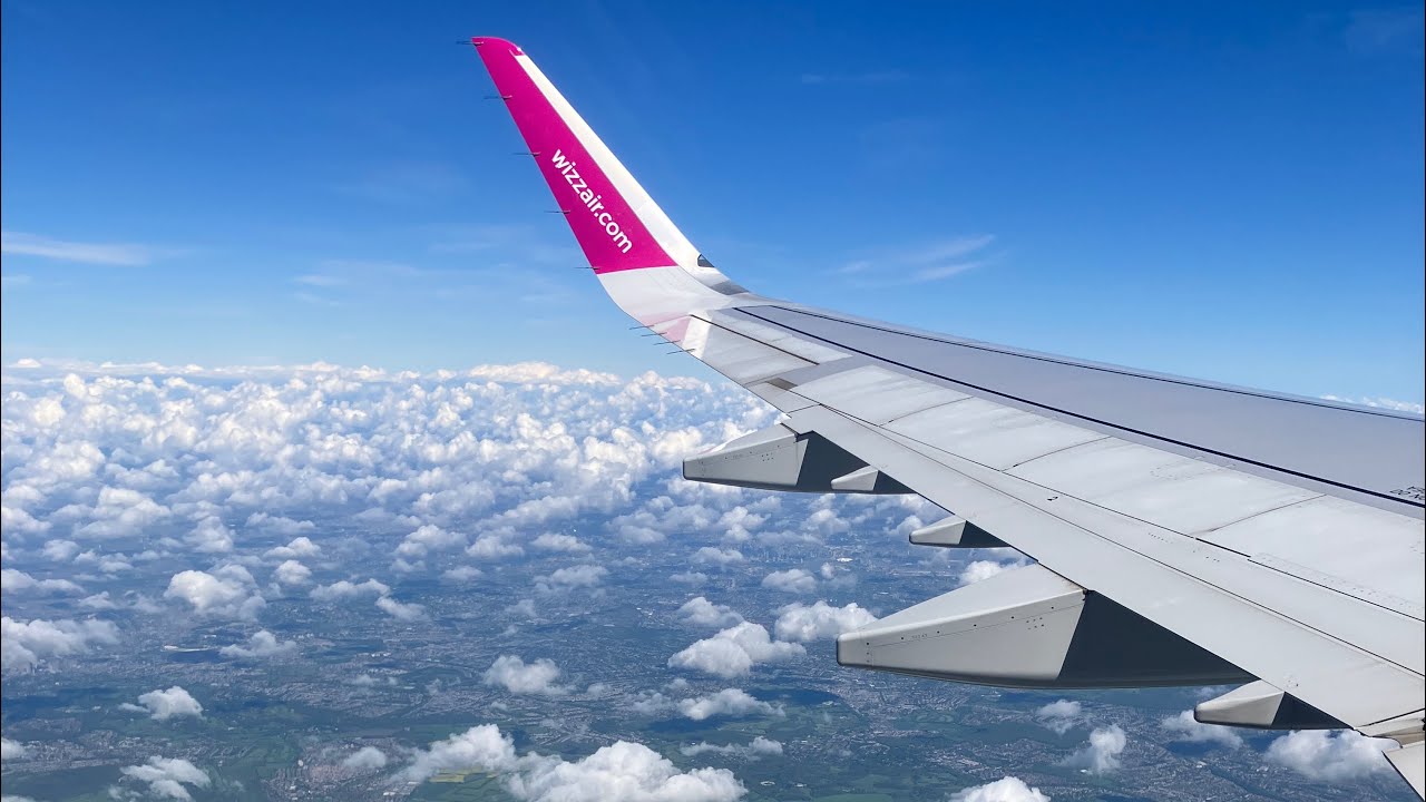 Landing in Vienna, Austria