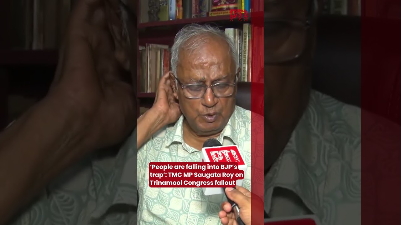 &lsquo;People are falling into BJP&rsquo;s trap&rsquo;: TMC MP Saugata Roy on Trinamool Congress fallout