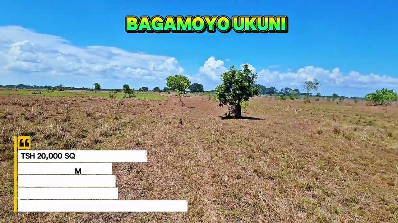 BAGAMOYO UKUNI - VIWANJA LIPIA HADI TSH 400,000 KILA MWEZI KWA MIEZI24. 0786133399