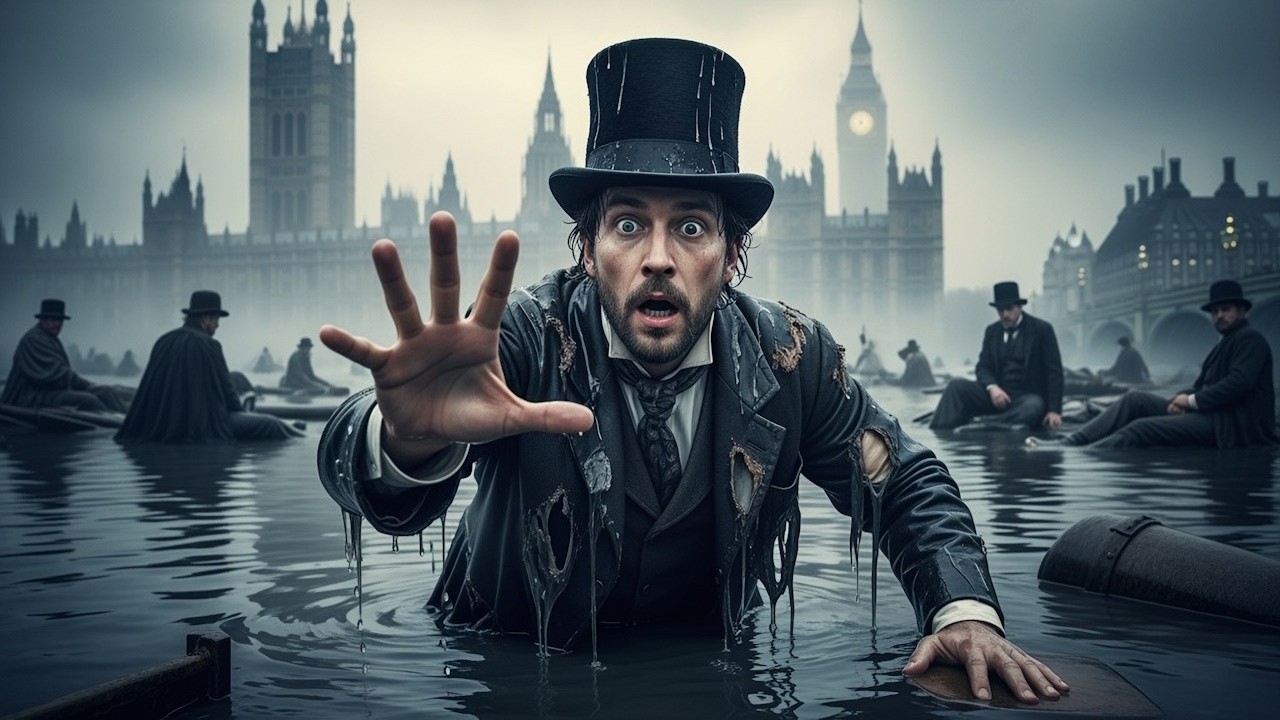 Как викторианцы выживали в затопленном Лондоне (грязная вода и нищета)