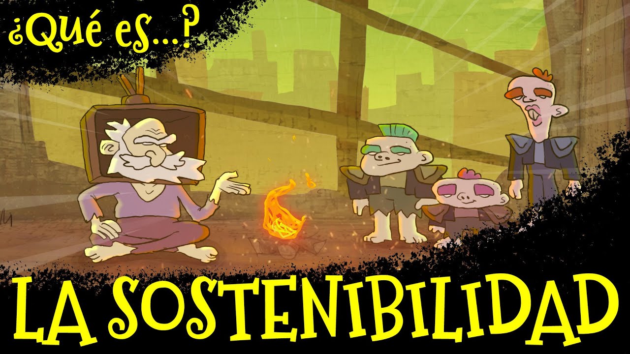 ¿Qué es LA SOSTENIBILIDAD? | Dibujos animados educativos