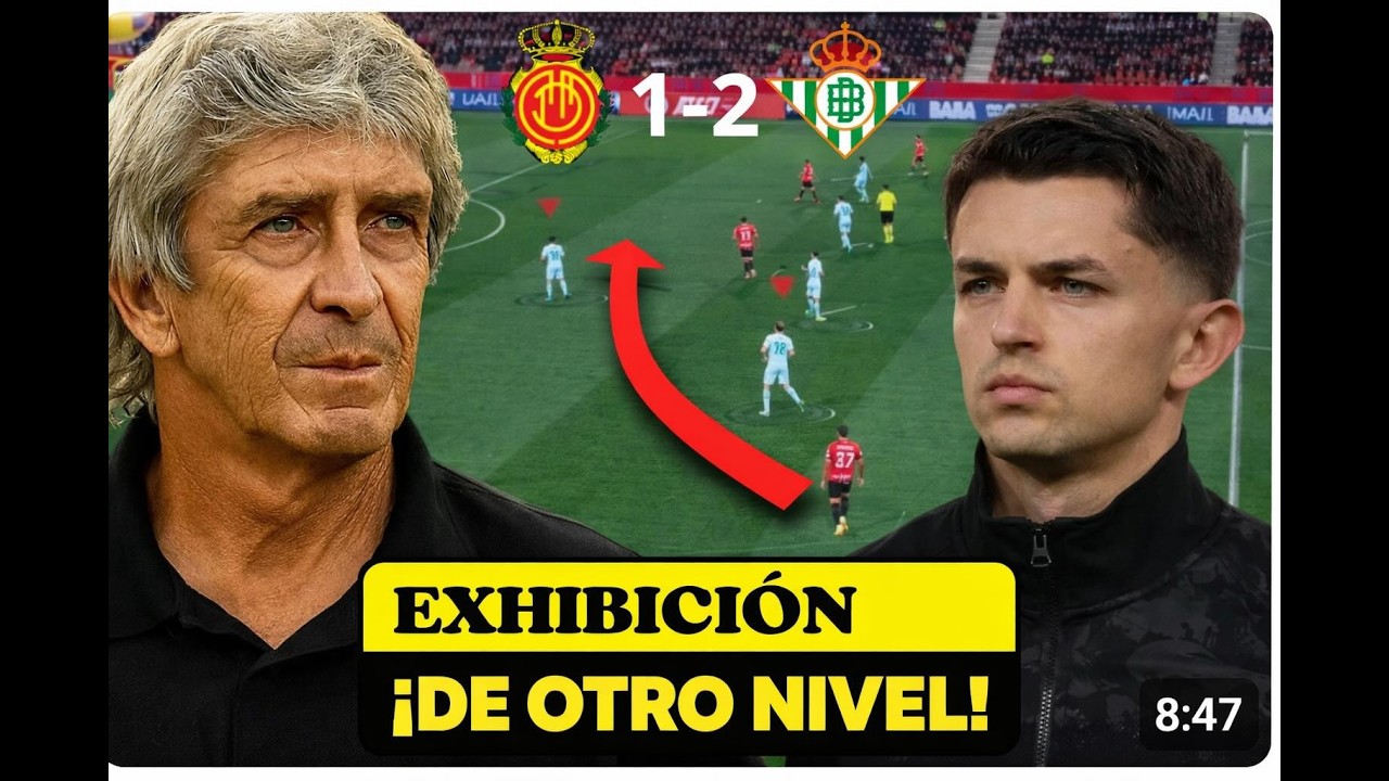 FIDALGO revoluciona al BETIS: la clave táctica de la victoria ante el Mallorca |Análisis completo🪄