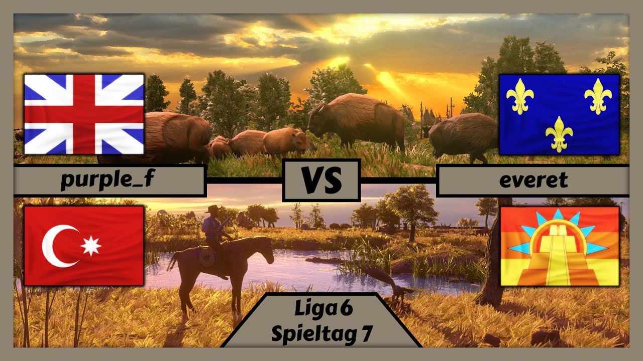 AoE3 Liga S9 T7 L6: purple_f vs everet