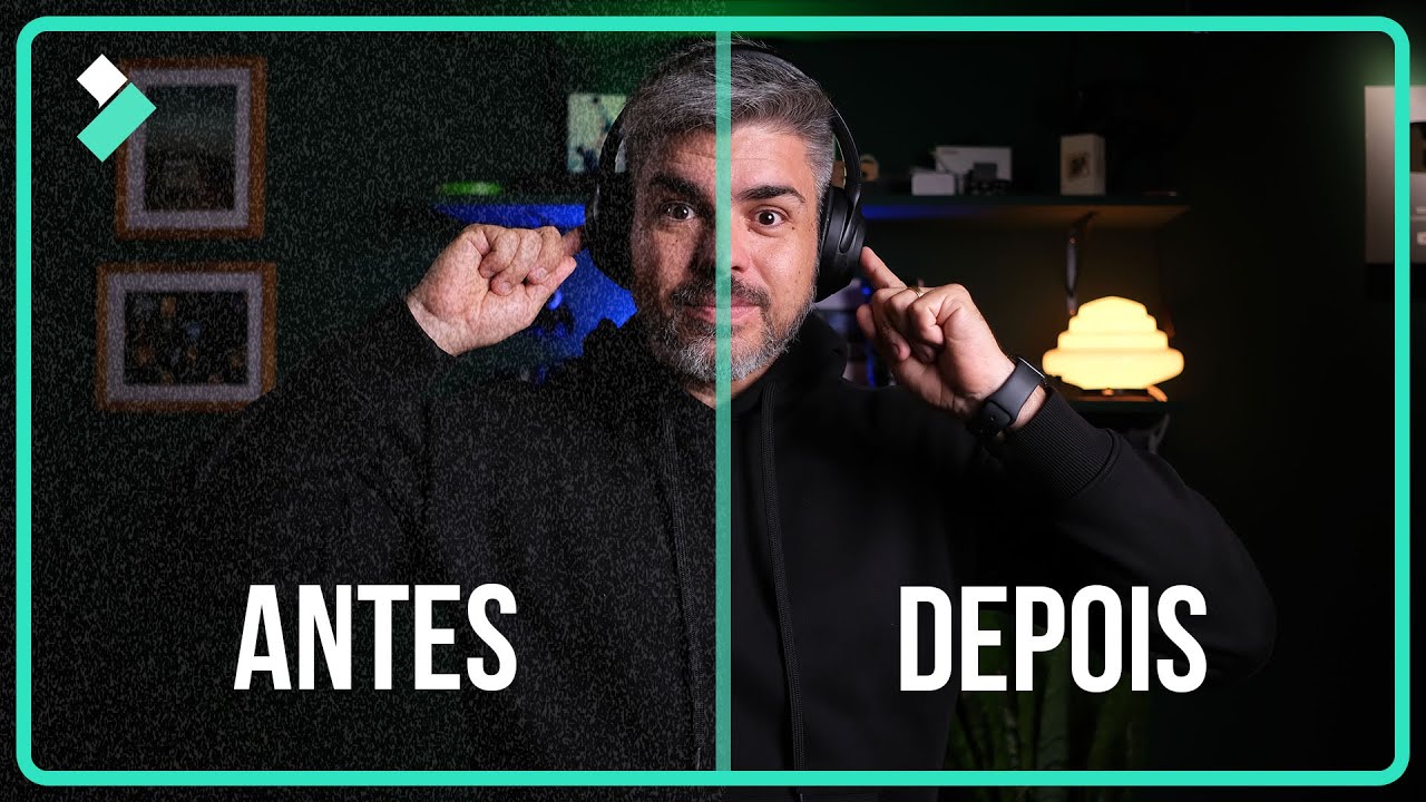 Como REDUZIR RUÍDOS e MELHORAR A QUALIDADE de VÍDEO e ÁUDIO (FÁCIL) | Wondershare Filmora