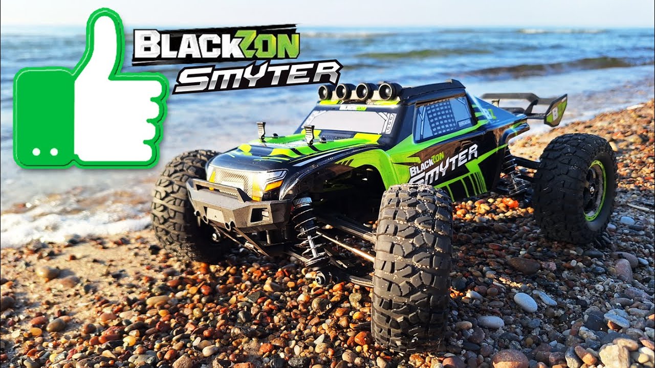 🌟 BLACKZON SMYTER 🌟 test jazdy po różnym terenie taniego auta RC
