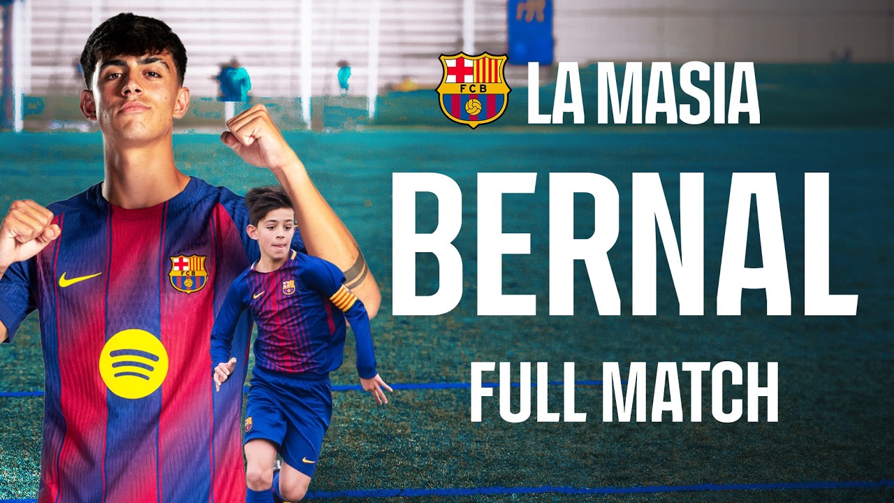 🍿 ENJOY MARC BERNAL'S PERFORMANCE AT LA MASIA AT THE AGE OF 11 | FULL MATCH 💎 | FC Barcelona