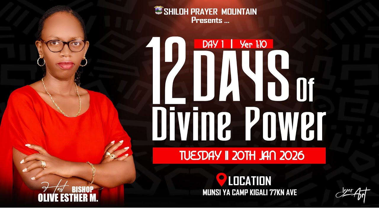 🔴LIVE: 1ST DAY OF PRAYER OF 12DAYS OF DIVINE POWER WITH BISHOP OLIVE ESTHER MUREKATETE//20 -01- 2026