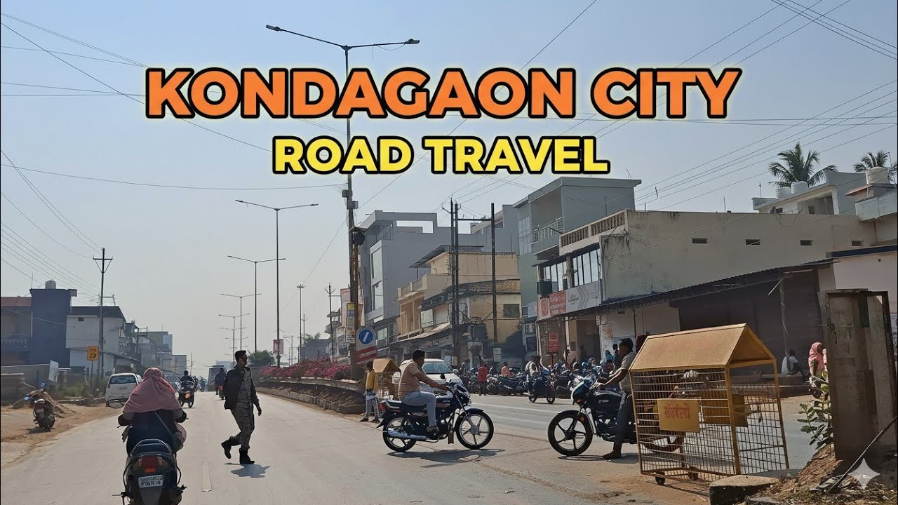 kondagaon city 💥 Kondagaon  road Travel video 👍 kondagaon jila कैसा hai! Kondagaon! 
