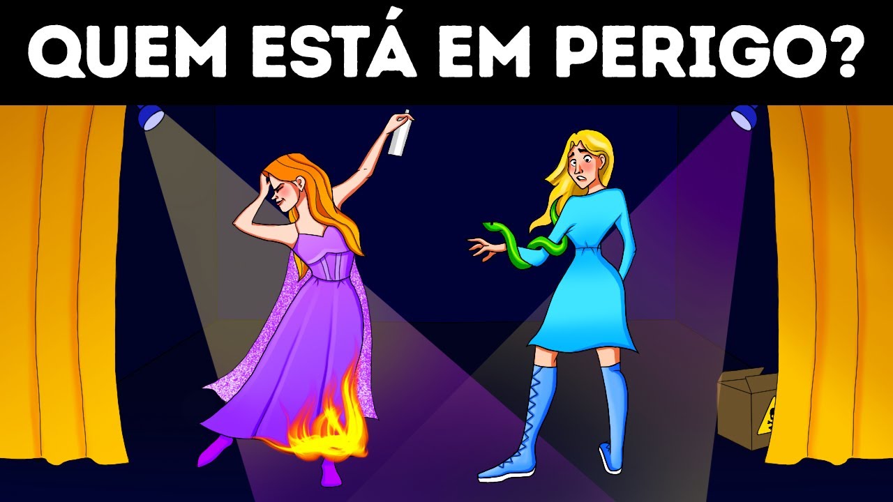 Corrida de enigmas ligeiros para quem pensa rápido