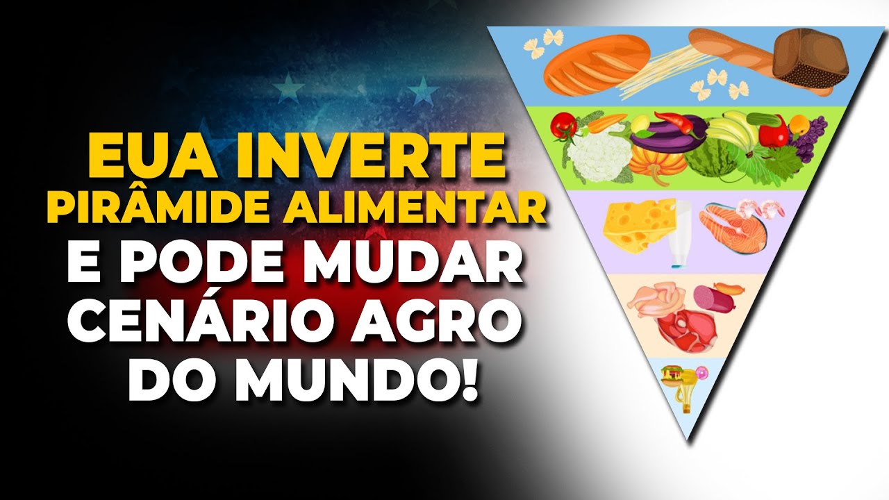 EUA INVERTE PIRÂMIDE ALIMENTAR E PODE MUDAR CENÁRIO AGRO DO MUNDO!