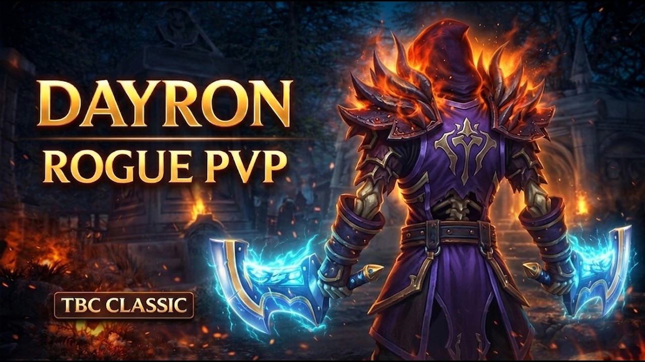 🔥  Rogue (20/0/41) PVP WOW TBC CLASSIC  🔥