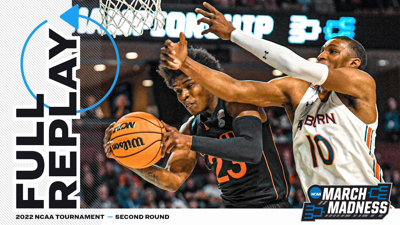 Miami vs. Auburn: 2022 NCAA men's second round | FULL REPLAY