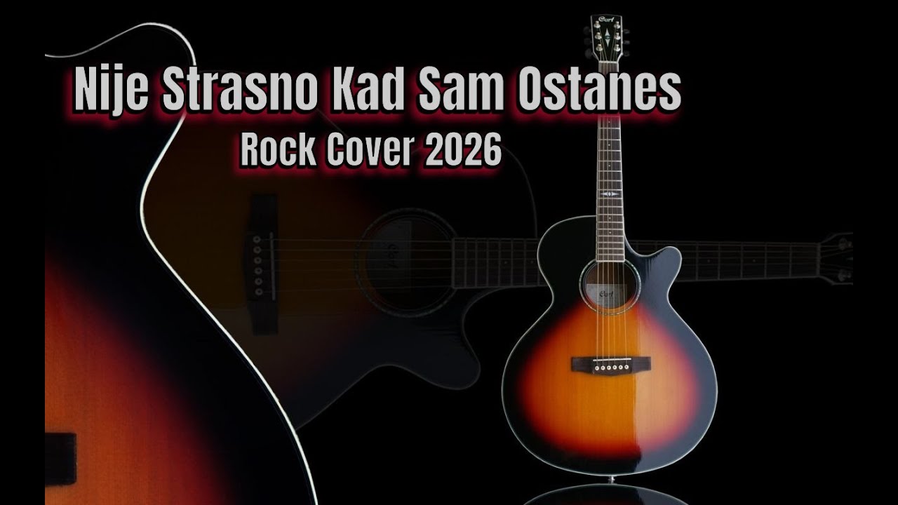 Nije Strasno Kad Sam Ostanes - DM Music Studio (Rock Cover 2026 - Haris Dzinovic)
