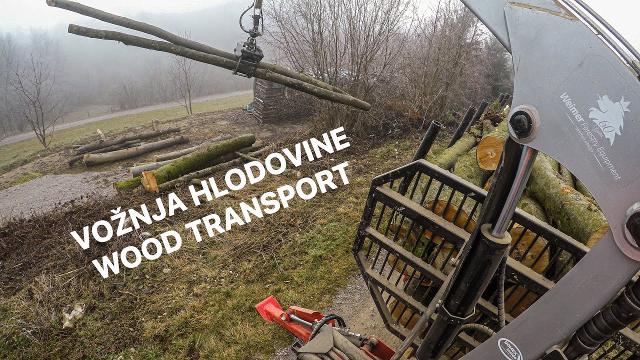 Cab View | Deutz Fahr K420 & Weimer | Wood Transport