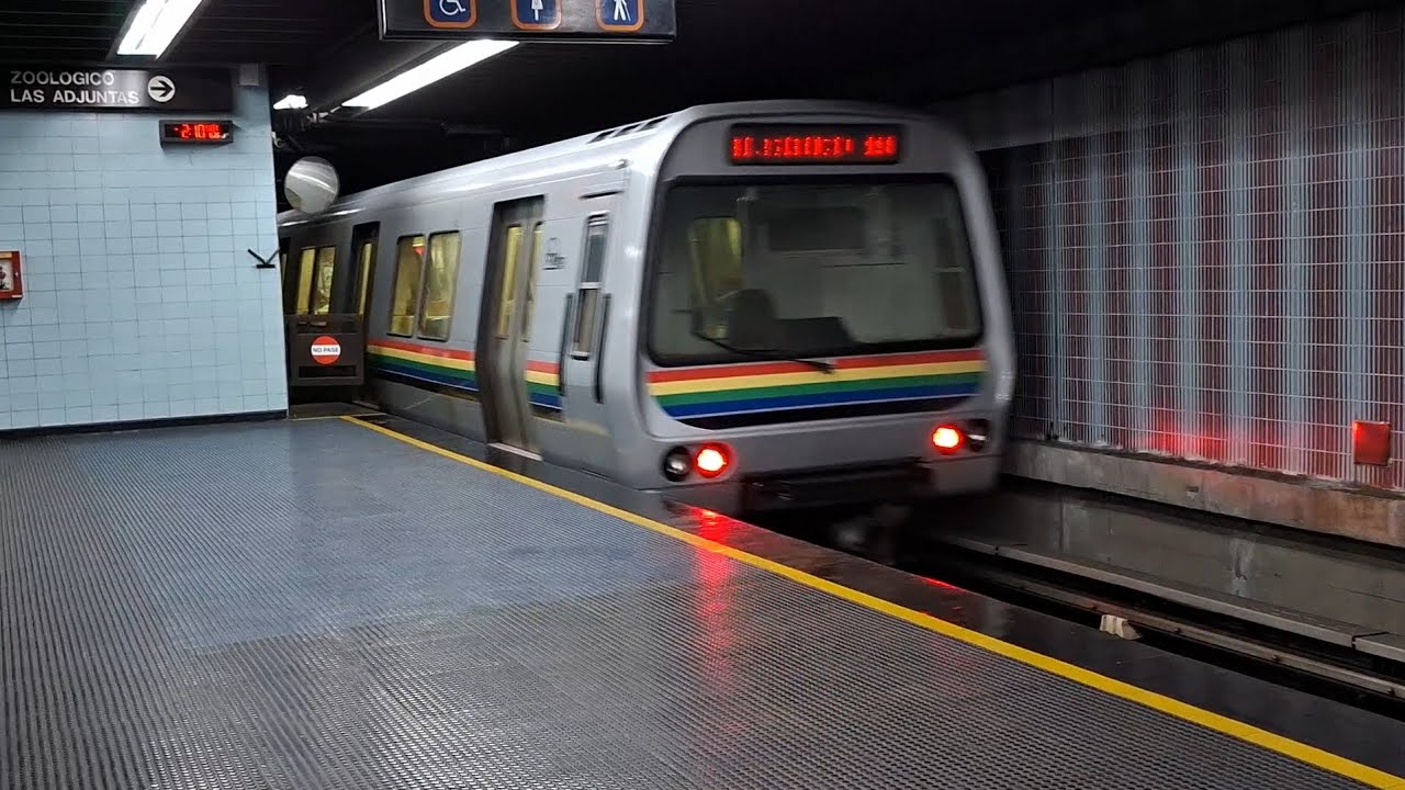 MCCS L2 🟢 | 🚆 Alsthom S1 Saliendo de Maternidad con dirección Zoológico | JaimesRailway811 