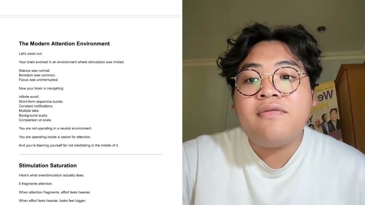 You’re Not Lazy. You’re Overstimulated.