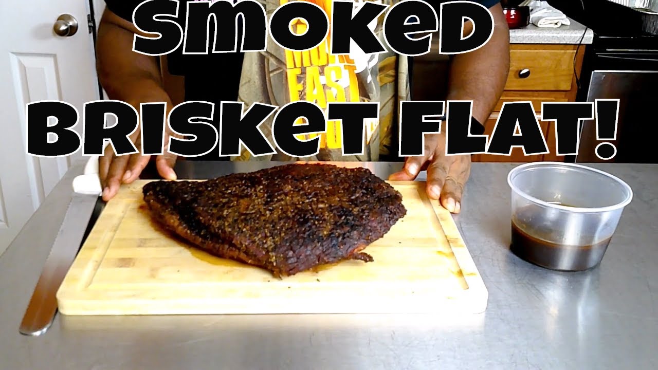 Smoked Brisket Flat Recipe for Beginners - BBQ Beef Brisket
