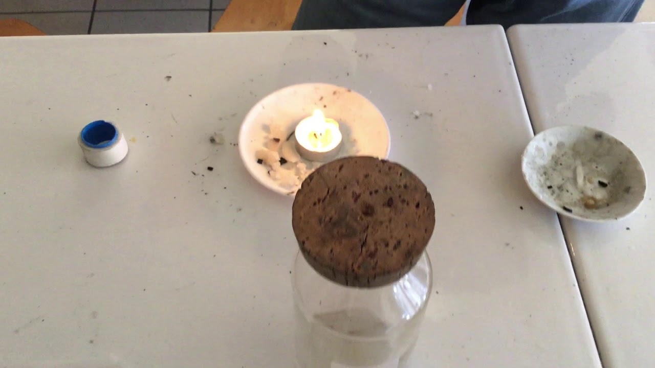 Combustion du carbone dans le dioxyg&egrave;ne pur