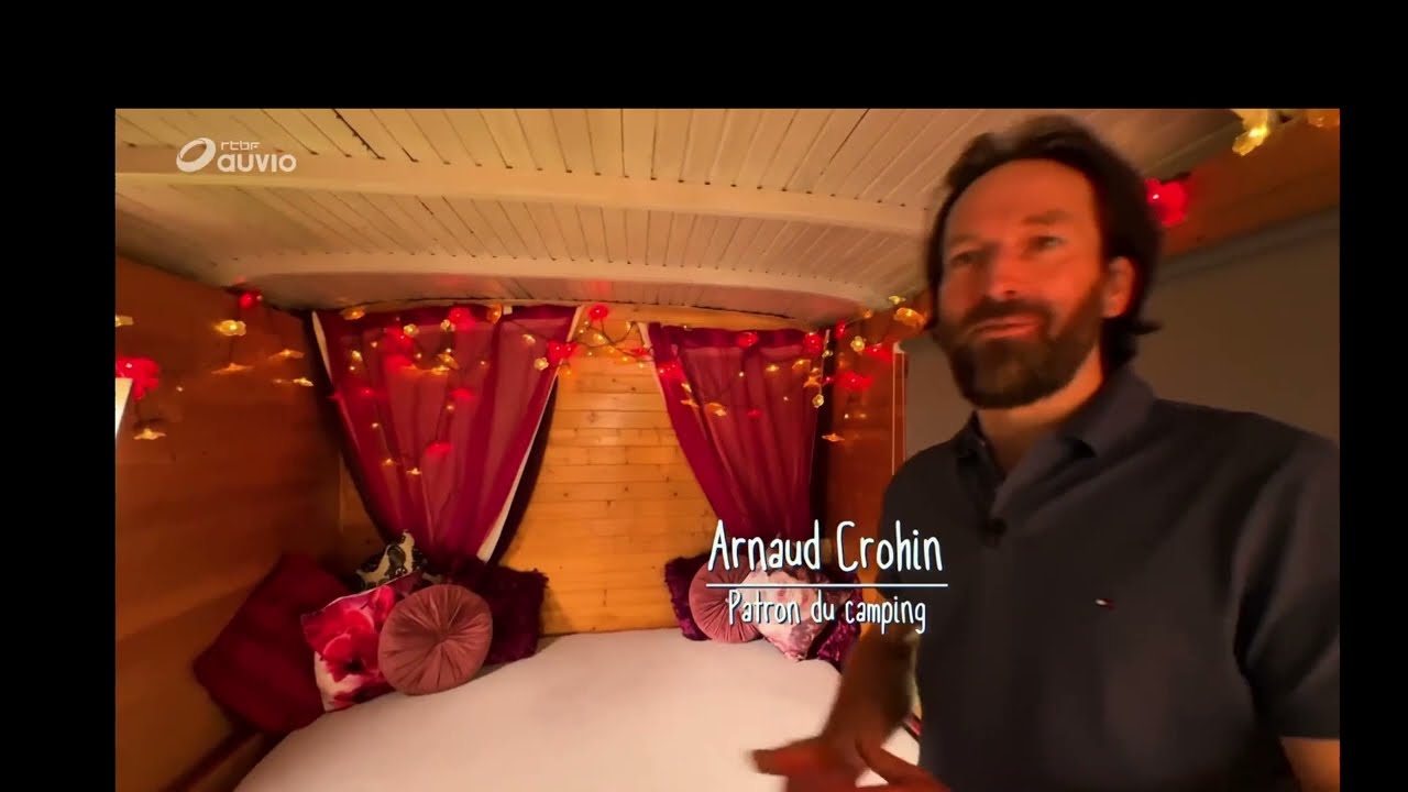 RTBF LES AMBASSADEURS au Retro camping 
