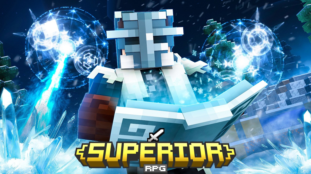 I Survived 100 Days As a BATTLEMAGE In SUPERIOR RPG