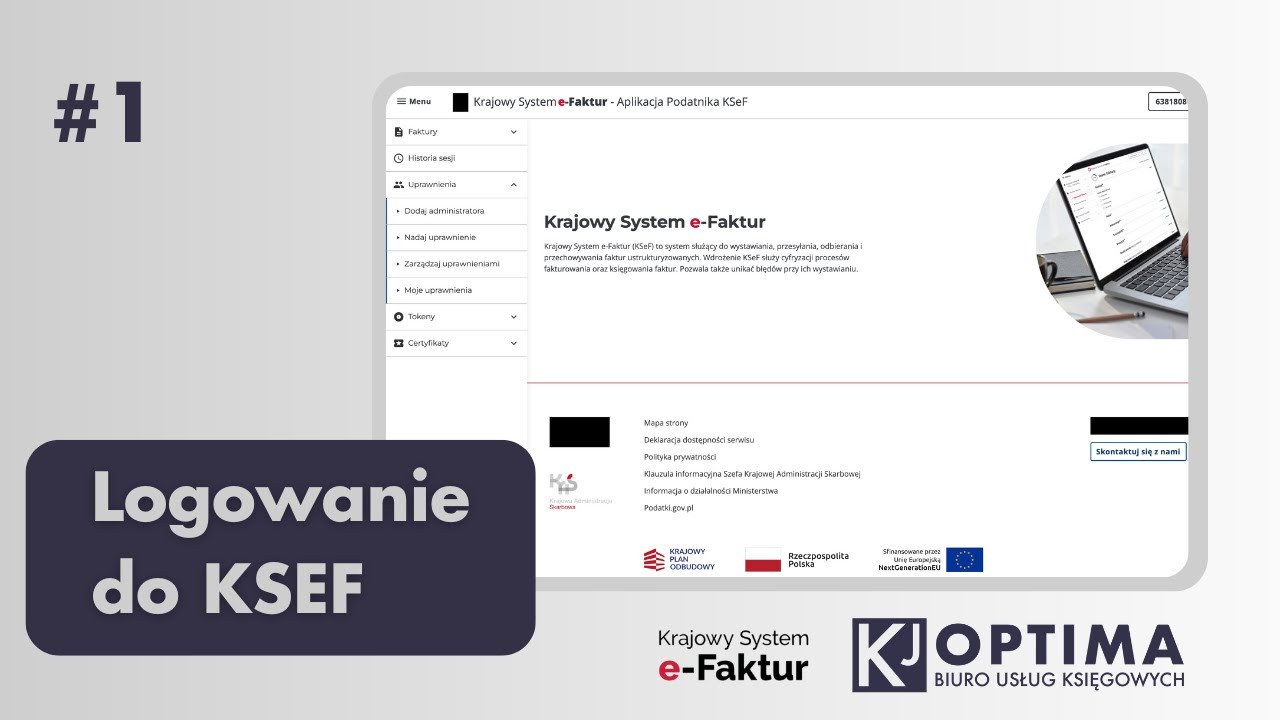 Jak logować się do KSeF? Poradnik w 2 minuty! #1 #ksef