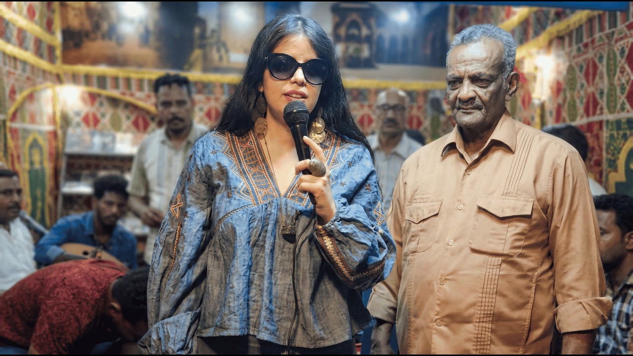 السودان ❤️ فلسطين - الفنانة يارا  تغني للسودان وفلسطين مع الموسيقار يوسف الموصلي عبر المنتدي الثقافي